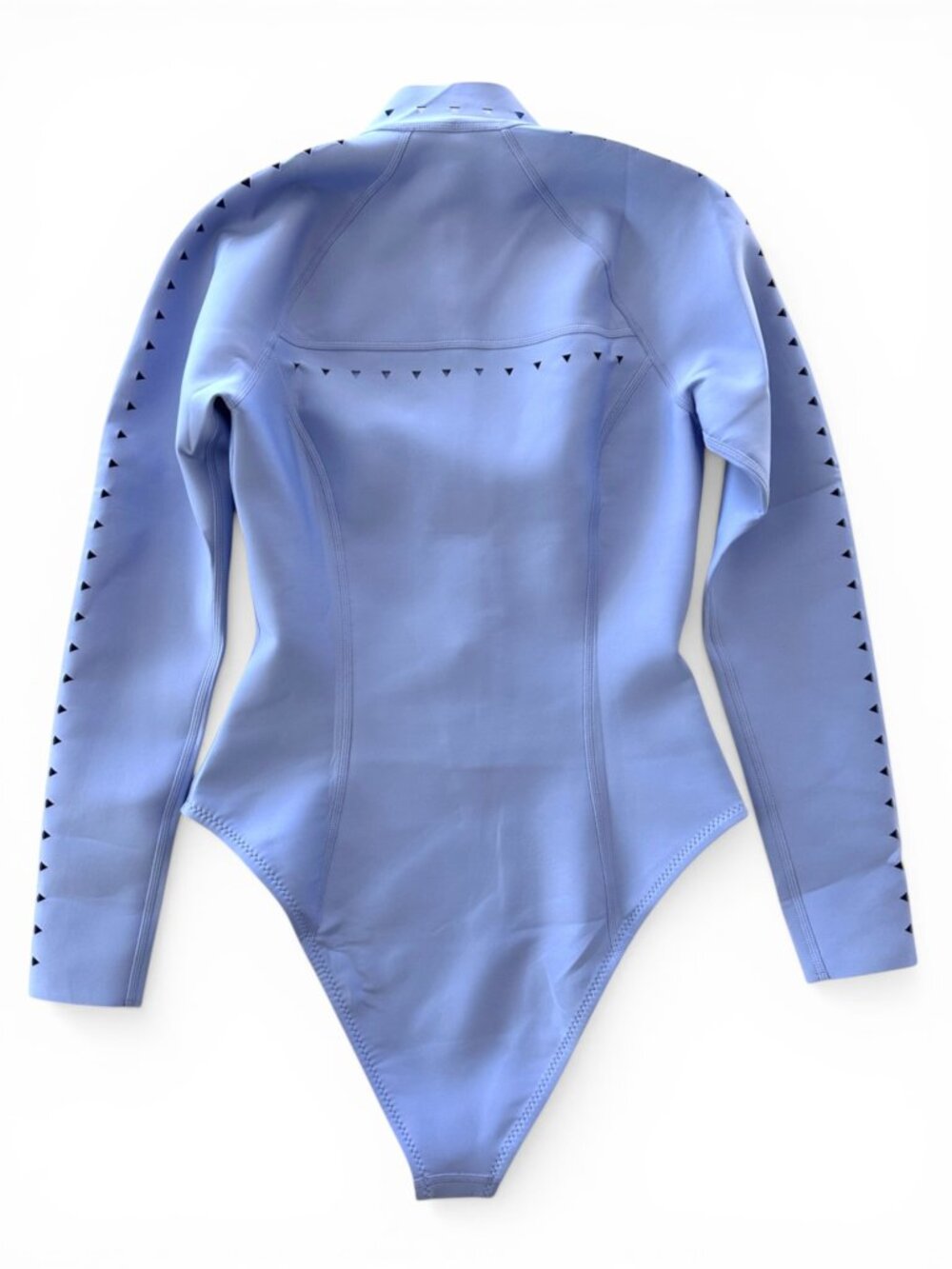 GIGI C Riley Wisteria Lavender One Piece LaserCut Swimsuit Scuba Surfsuit NWT XL - Picture 7 of 9